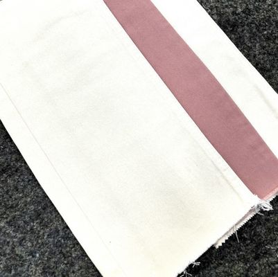 কেনা 290GSM সাদা 100% কটন টোয়েল ফ্যাব্রিক ধোয়ার পরে পীচ ব্রাশ সহ JS4095 online manufacture