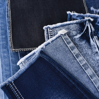 কেনা সংকোচন-প্রতিরোধী কটন পলিস্টার স্প্যানডেক্স ডেনিম ফ্যাব্রিক JSD3037 10 oz online manufacture