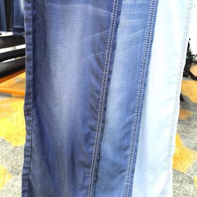 কেনা লাইটওয়েট 4.5oz বিশুদ্ধ Lyocell Plain Woven Denim Fabric জন্য বিলাসবহুল ব্র্যান্ড JSD2028 online manufacture