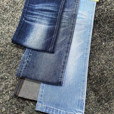 কেনা 10OA*10/20 75D Yarn Count Stretch Dark Blue Denim Fabric For Women Jeans 9.5oz JSD3141 online manufacture