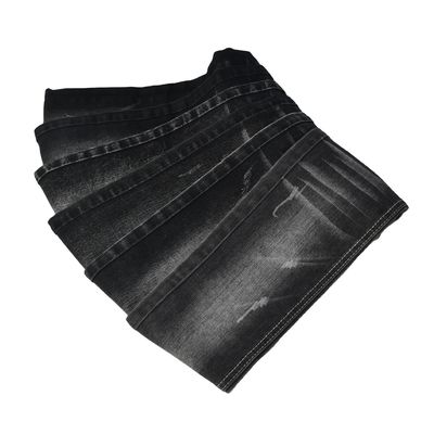 কেনা TWILL স্টাইল ভারী ওজন প্রসারিত কালো স্লাব কটন পলিয়েস্টার স্প্যান্ডেক্স জিন্স কাপড় online manufacture