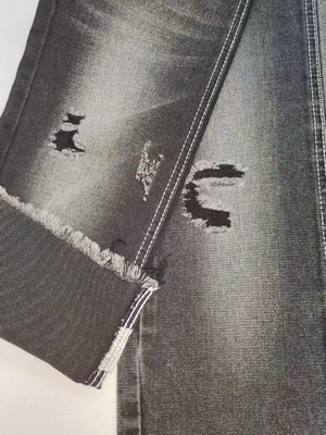 কেনা 11.3oz হেভিওয়েট কটন পলিস্টার রায়ন কালো / কালো জিন্স জিন্সের জন্য জেএসডি 3080 এ নির্মাণের সাথে 10x7 জিন্স online manufacture