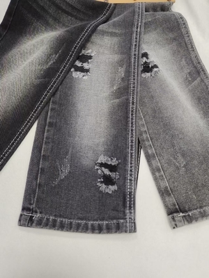 কেনা শ্বাস প্রশ্বাসের স্টাইল TWILL নন স্ট্রেচ ডেনিম ফ্যাব্রিক কালো/কালো JSD3226A জিন্সের জন্য পুরানো পোশাক পাইকারি ডেনিম online manufacture