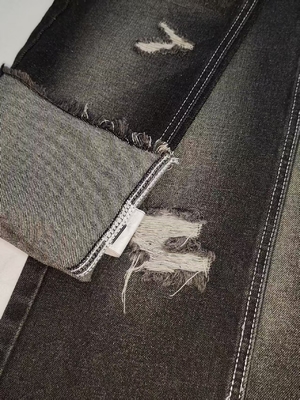 কেনা 12.2OZ TWILL স্টাইল জিন্স কাপড় কালো / সাদা 7 * 7 নির্মাণের সাথে পুরুষ জিন্সের জন্য online manufacture