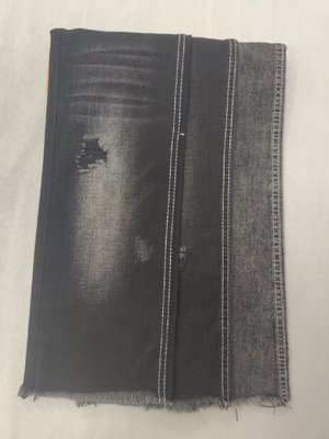কেনা 7.9oz কোন ইলাস্টিক কটন পলিস্টার কালো/কালো 180cm জিন্স কাপড় পাইকারি জন্য জিন্স12+12*16 JSD3104A online manufacture