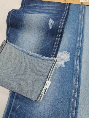 কেনা ঝাঁকুনি প্রতিরোধী 10.7oz Twill জিন্স ফ্যাব্রিক 80% তুলো অন্ধকার Indigo জিন্স জন্য JSD3198-2 online manufacture