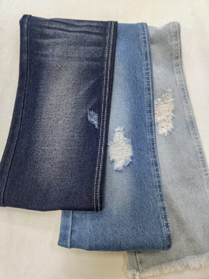 কেনা 11.5oz ভারী ওজন কটন পলিস্টার ডেনিম কাপড় অন্ধকার নীল রঙের online manufacture