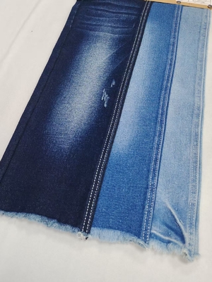 কেনা উচ্চ স্প্যানডেক্স 11.6oz ভারী ওজন 74%কটন জিন্স কাপড় জন্য নৈমিত্তিক জামাকাপড় জিন্স online manufacture