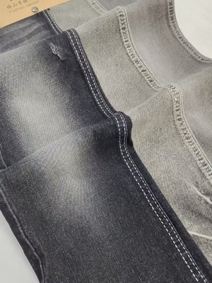 কেনা মাল্টি-ডাইরেকশনাল প্রসারিত TWILL স্টাইল 55% কাটন জিন্স কাপড় 8.3oz JSD3031B মহিলা জিন্স বা পুরুষদের প্যান্ট জন্য online manufacture