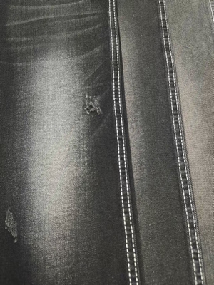 কেনা 9.9oz Twill স্টাইল দুর্বল প্রসারিত কালো/কালো জিন্স কাপড় 180cm পূর্ণ প্রস্থ JSD3094A জন্য জিন্স লেডি বা ম্যান online manufacture