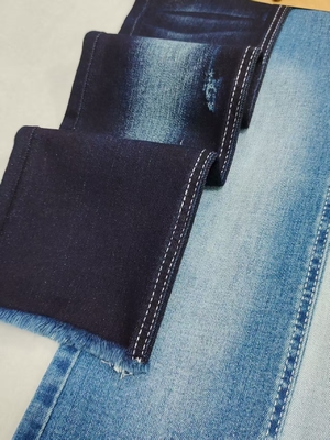 কেনা High Spandex Dual-Core Siro Yarn Cross Slub  85%Cotton Denim Fabric With 170cm Full Width For Jeans Or Coat online manufacture