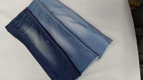 কেনা OE রাসায়নিক ফাইবার ইলাস্টিক ফ্যাব্রিক 6.5oz ডার্ক ইন্ডিগো পূর্ণ প্রস্থ 180cm 2/1 ডান এবং twill জিন্সের জন্য জিন্স ফ্যাব্রিক JSD3148 online manufacture