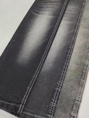 কেনা 11.4oz ভারী ওজন কালো / কালো শরৎ শীতকালীন Twill শৈলী 8S জিন্স বা জিন্স প্যান্ট জন্য জিন্স কাপড় online manufacture