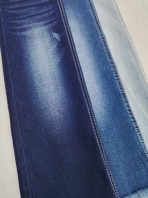 কেনা Siro Twill Style 8.8oz High Stretch Denim Fabric Dark Indigo 70%Cotton For Lady Jeans online manufacture