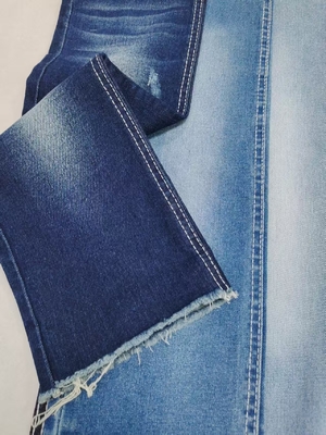 কেনা সঙ্কুচিত প্রতিরোধী 3/1 ডান Twill গাঢ় Indigo উচ্চ প্রসারিত জিন্স জন্য 10oz জিন্স কাপড় online manufacture