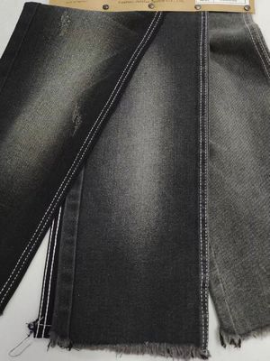 কেনা 11.2oz 60%Cotton Denim Fabric 7S BLACK/BLACK For Youth Denim Pants online manufacture
