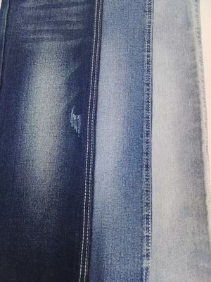 কেনা High Stretch Dark Indigo Denim Fabric 12S 9.3oz For Woman Jeans online manufacture