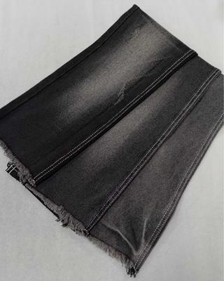 কেনা Excellent11.2oz Black/Black with full width 180cm twill style Denim fabric  JSD3173A for men jeans online manufacture