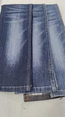 কেনা 10 oz Blue gray with full width 180cm /8+8*12 Denim fabric JSD3294G for men jeans online manufacture
