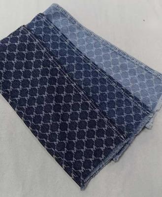 কেনা Beautiful pattern Heavy weight Dark blue with full width 180cm /10x7 Denim fabric for jeans online manufacture