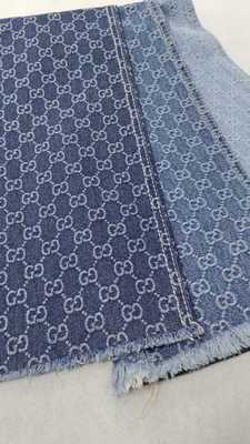 কেনা Beautiful pattern Heavy weight Dark blue with full width 180cm /10x7 Denim fabric for jeans online manufacture