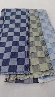 কেনা Beautiful pattern Heavy weight with full width 180cm /10x7 Denim fabric for jeans online manufacture