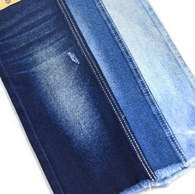 12.5OZ ভারী ওজনের স্প্যানডেক্স স্ট্রেচ কটন পলিয়েস্টার ডেনিম ফ্যাব্রিক গাঢ় নীল JSD3242 স্টাইল টুয়েল