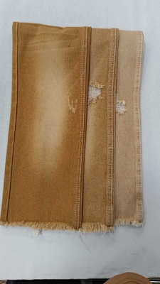 10.6oz DARK KHAKI 10x7 পূর্ণ প্রস্থ 180cm সঙ্গে কোন নমনীয় জিন্স কাপড় JSD3023DK-R পাইকারি